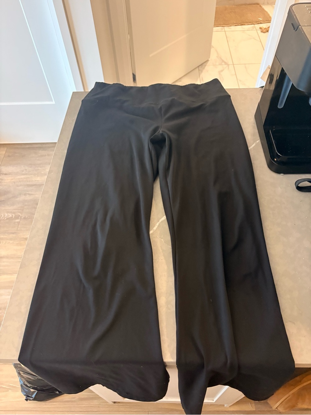 Aerie Black Flare Yoga Pants